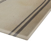 Nasturiumsの花のアルファベットのモノグラムのためのN カッティングボード (角)