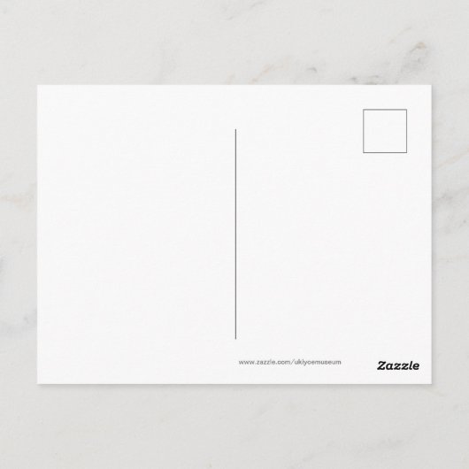 Nasturtium by谷上湖南 ポストカード (裏面)