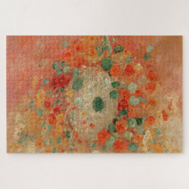 Nasturtiums (1905) by Odiron Redon ジグソーパズル