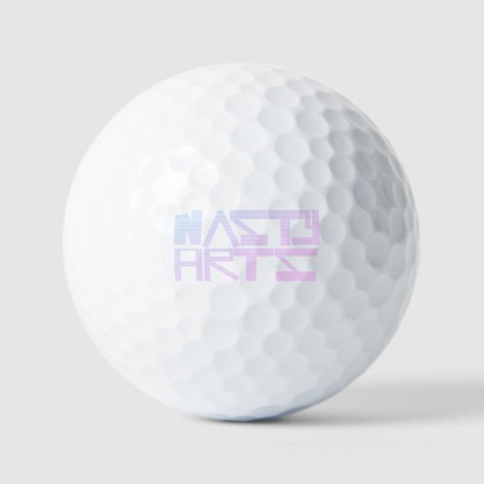 NASTY :: ARTS ゴルフボール (正面)