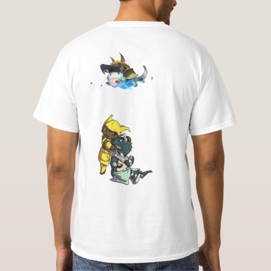 NasusのTシャツ Tシャツ (裏面)