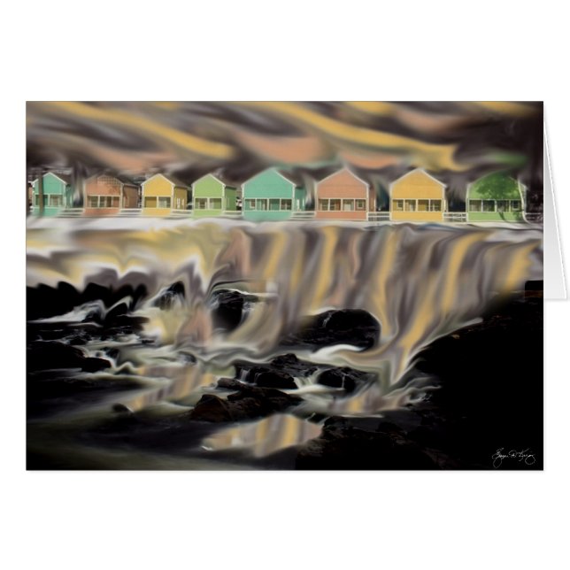 Naswaの滝 (正面横)