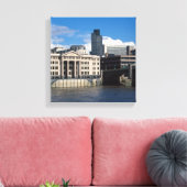 Nat West Tower or Tower 42ロンドンの街 キャンバスプリント (インサイチュ (リビング))