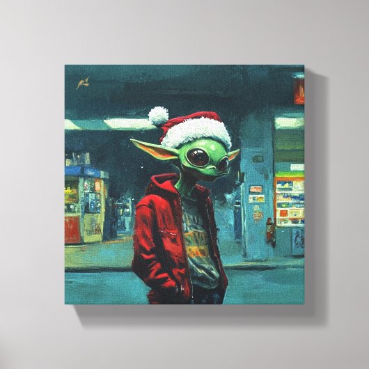 Natal Alien キャンバスプリント (正面)