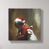 Natal Astronauta キャンバスプリント (正面)