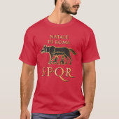 Natale di Roma SPQR Tシャツ (正面)