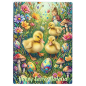 NATALIA ~ HAPPY EASTER ~ イースター・ひよこ クリップボード (裏面)