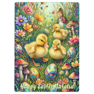 NATALIA ~ HAPPY EASTER ~ イースター・ひよこ クリップボード