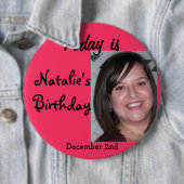 natalieは、Natalieの誕生日、12月…今日あります 缶バッジ (インサイチュ)