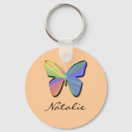Natalie_バタフライキーチェーン キーホルダー