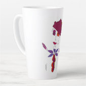 'Natalie' – 絶対に視力を失わないラテマグ カフェラテマグ (左アングル)