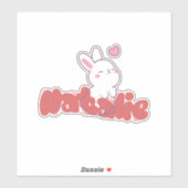 Natalie Bunny Sticker シール (シート)