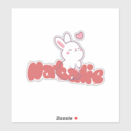 Natalie Bunny Sticker シール