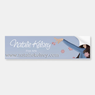 Natalie Kelseyのファインアート バンパーステッカー