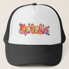 Natalie - personalised hats for her キャップ