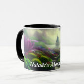 Natalie's Morning Teaカスタマイズ可パーソナライズされた能 マグカップ (正面左)