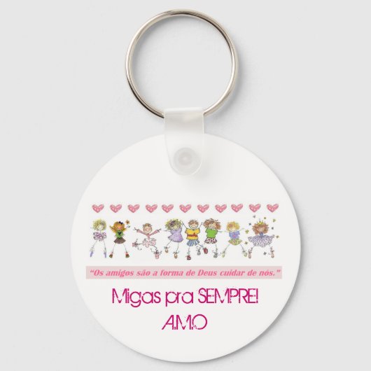 NatalMigas, Migas pra SEMPRE!A.M.O キーホルダー (正面)