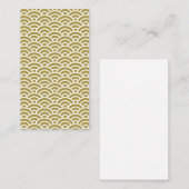 NATANEYU 117 Seigaiha Waves - Energy Ver. 名刺 (正面/裏面)