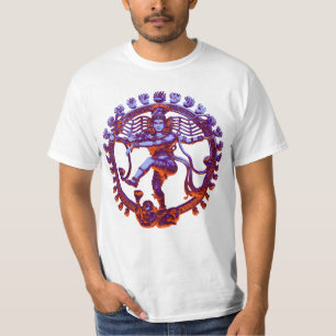 Nataraj Shivaの踊りのTシャツ Tシャツ