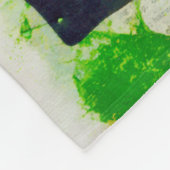 Natarajasanaのヨガの女の子-フリースブランケット フリースブランケット (角)