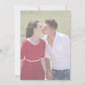 Natasha書素朴道写真リハーサルディナー 招待状 (裏面)