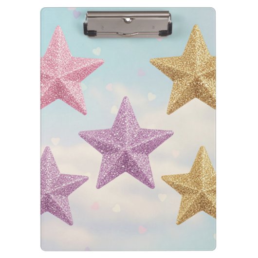 Natasha Usによるスクールスーパースター クリップボード (正面)