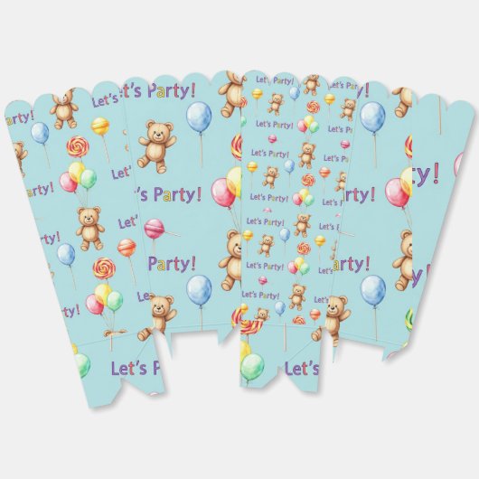 Natasha Usによるテディベア、バルーン、キャンディー フェイバーボックス (見開き)