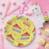 Natasha Usによるペストリーとストリーマー ペーパープレート (パーティー)