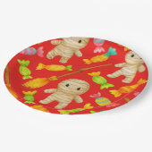 Natasha Usによるミイラとキャンディ ペーパープレート (アングル)