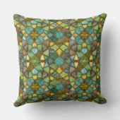 Natasha Usによるモザイクパターン クッション (裏面)