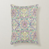 Natasha Usによるモロッコパターン アクセントクッション (正面(垂直))