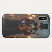 Natasha Usによる厳しいバイオリニスト Case-Mate iPhoneケース (裏面(横))