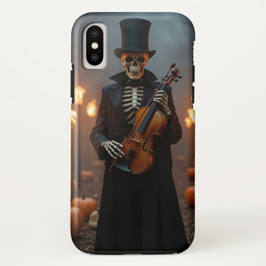 Natasha Usによる厳しいバイオリニスト Case-Mate iPhoneケース (裏面)