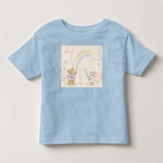 Natasha Usによる夢を見るアーティスト トドラーTシャツ (正面)