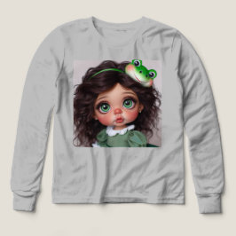 Natasha Usによる好奇心に満ちたフロッグレット