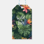 Natasha Usによる野生で自由 ギフトタグ (裏面)