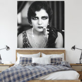 Natasha Usによる1920年代 キャンバスプリント (インサイチュ (寝室))