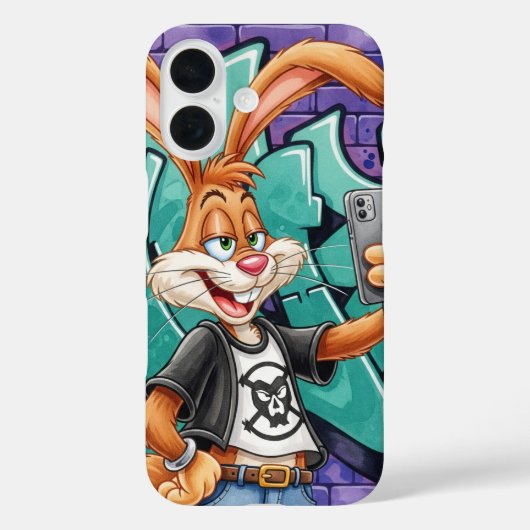 Natasha UsによるGraffiti and Selfie Case-Mate iPhoneケース (裏面)