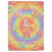 Natasha UsによるSweet Letters クリップボード (裏面)