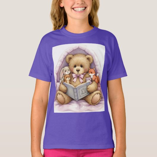 Natasha Usのコレクション、興味深い本 Tシャツ (正面)