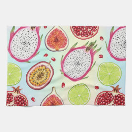 Natasha Usのトロピカルフルーツ キッチンタオル