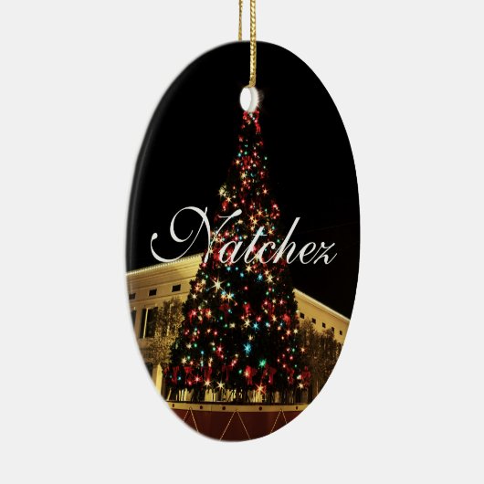 Natchezのクリスマスツリーのオーナメント セラミックオーナメント (右)