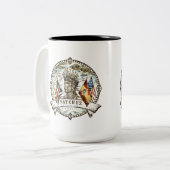 Natchez都市シール • マグ色のロゴ ツートーンマグカップ (正面左)