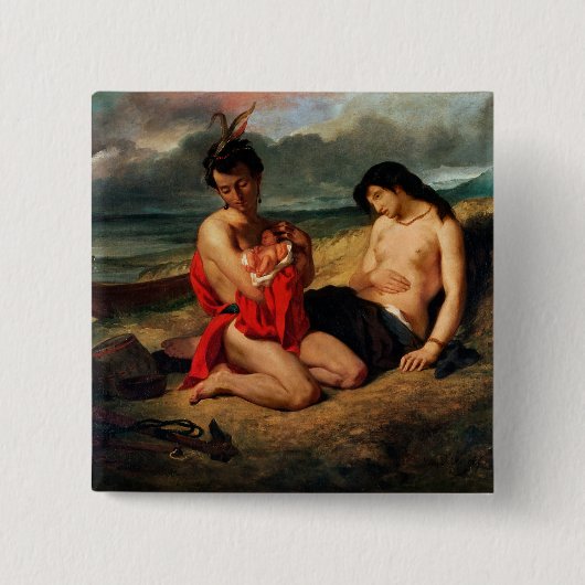 Natchez、c.1823-35 缶バッジ (正面)