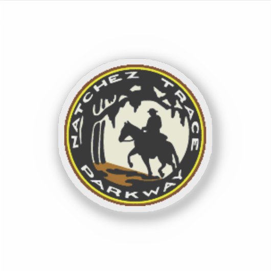 Natchez Trace Parkway シール (正面)