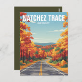 Natchez Trace Parkway ポストカード (正面/裏面)