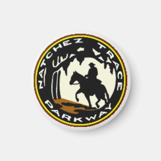 Natchez Trace Parkway マグネット (正面)