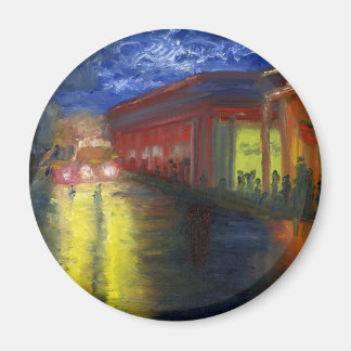 Natchitoches, Louisiana at Night マグネット