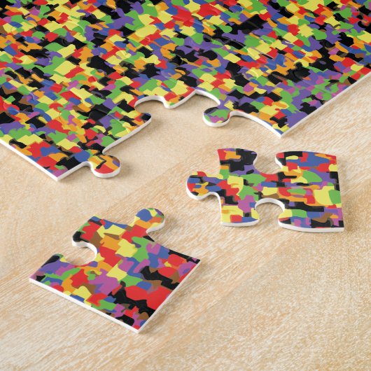 Nate著色の点 ジグソーパズル (側面)