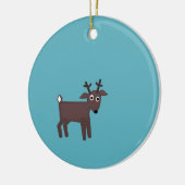 nate、小さいトナカイのオーナメント セラミックオーナメント (左)